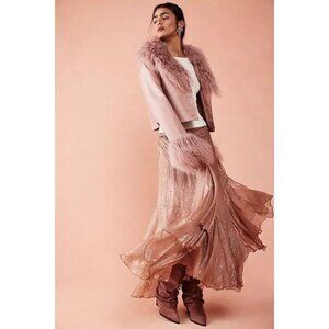 Free People FP One Clover Shine Skirt Size M